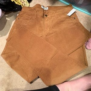 Old navy tan corduroy rockstar jeans